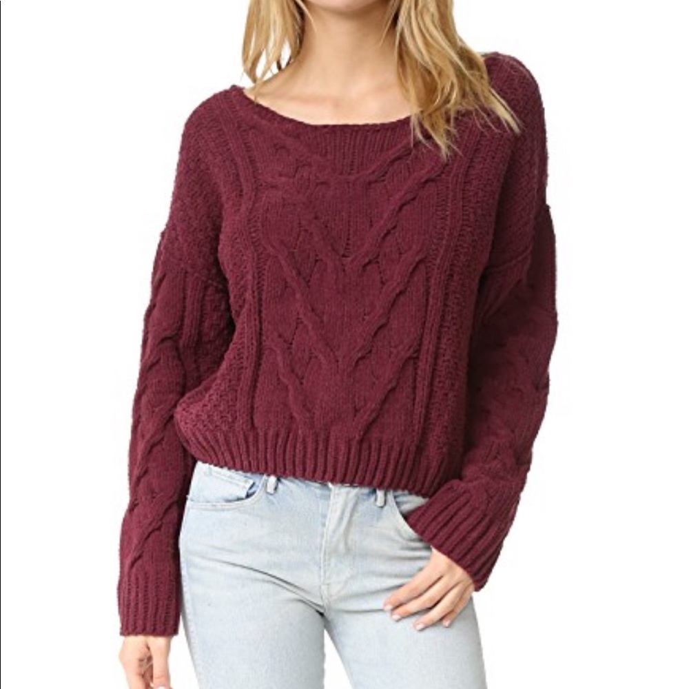Free people sticks and stones sweater